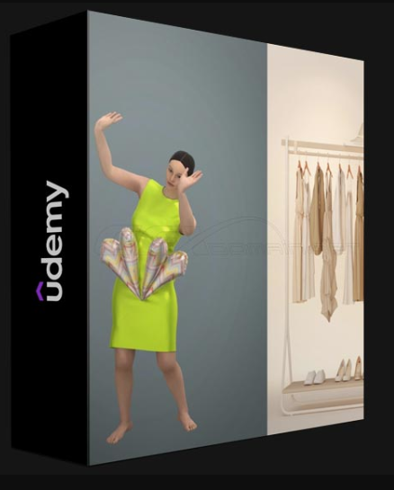 UDEMY – LEARN CLO3D FASHION: MASTERCLASS (INTERMEDIATE TO ADVANCED) (premium)