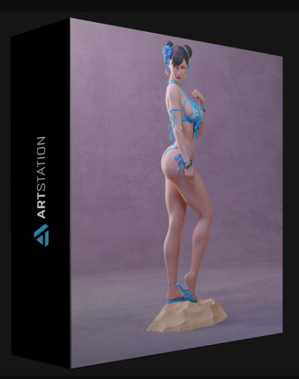 ARTSTATION – CHUN-LI BIKINI 3D PRINT MODEL