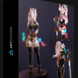 ARTSTATION – SWORD GRL – 3D PRINT MODEL (Premium)