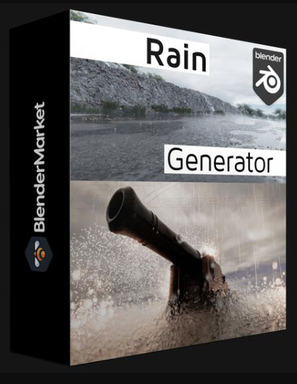 BLENDER MARKET – RAIN GENERATOR BY ANTOINE BAGATTINI