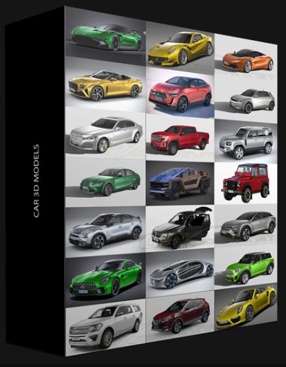 CAR 3D MODELS BUNDLE OCTOBER 2022