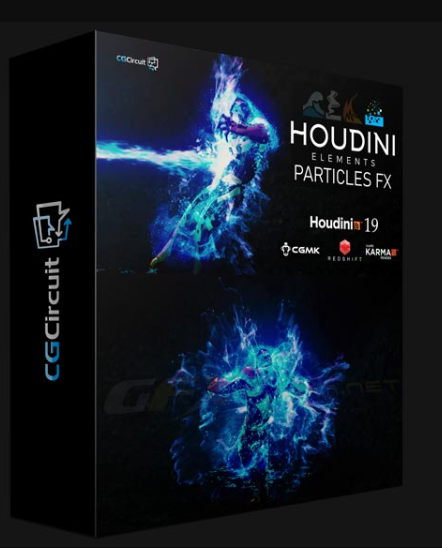 CGCIRCUIT – HOUDINI ELEMENTS – PARTICLES FX