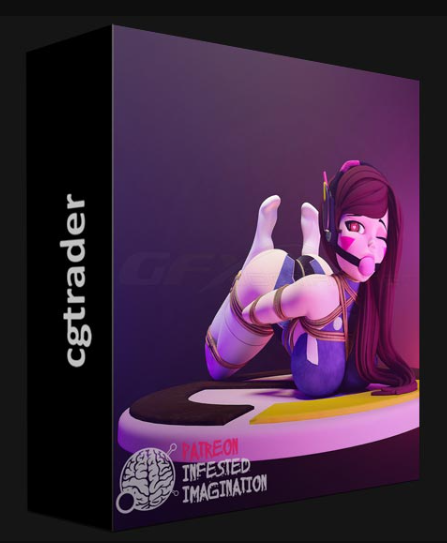 CGTRADER – DVA BONDAGE DRESSED-NAKED 3D PRINT MODEL