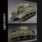 CGTRADER – M4A2 SHERMAN TANK WITH EQUIPMENT 3D MODEL (Premium)