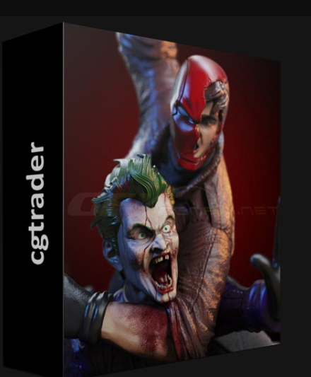 CGTRADER – RED HOOD VS JOKER 3D PRINT MODEL