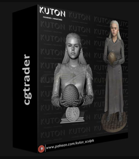 CGTRADER – RHAENYRA 3D PRINT MODEL