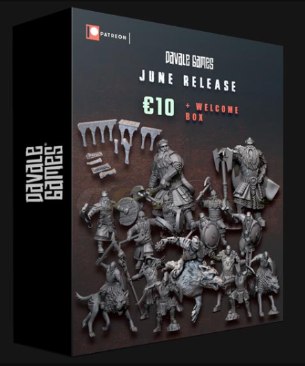 DAVALE GAMES JUNE 2021 – 3D PRINT MODELS