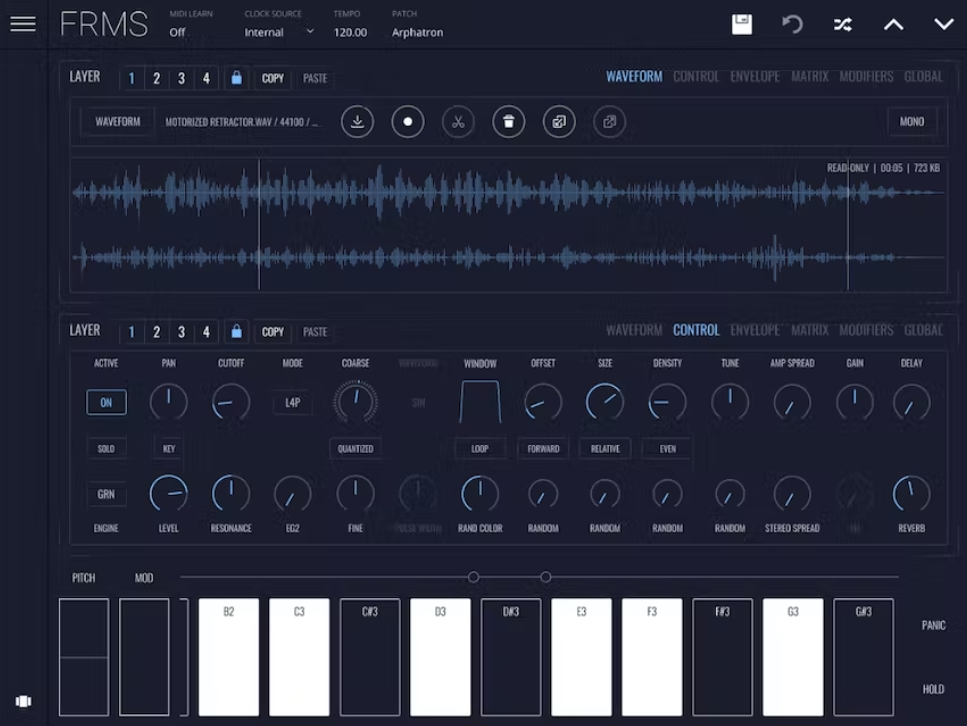 Imaginando FRMS Granular Synthesizer v1.8.0 [WiN]