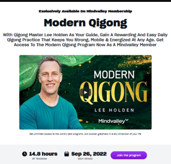 MindValley - Lee Holden - Modern QiGong