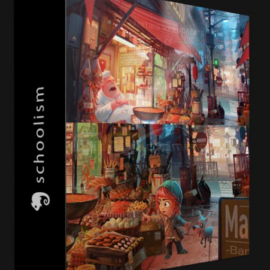 SCHOOLISM – PAINTING IN PROCREATE & ANIMATION IN LUMAFUSION (Premium)