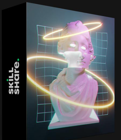 SKILLSHARE – BLENDER 3D FOR BEGINNERS: CREATE A 3D VAPORWAVE ANIMATION