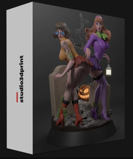 STUDIO3DPRINT – DAPHNE AND VELMA GRAVEYARD