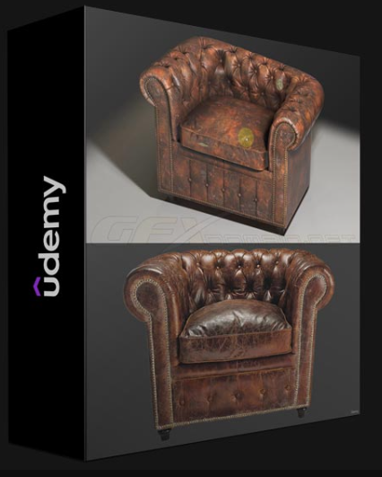 UDEMY – GAME ASSET OR PROP CREATION – MODELING TEXTURING RENDERING