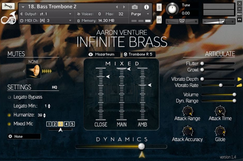 Aaron Venture Infinite Brass v1.6 PROPER [KONTAKT]