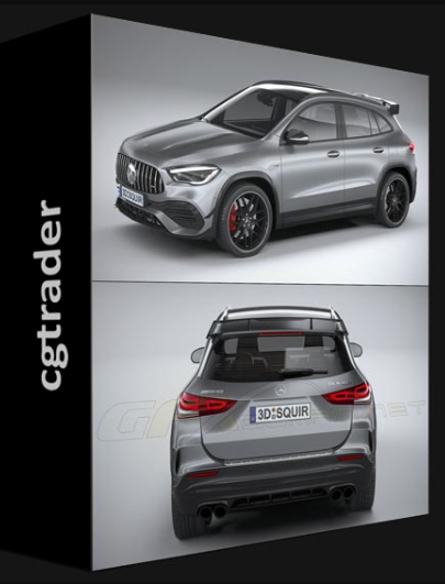 CGTRADER – MERCEDES-BENZ GLA45 S AMG 2021 3D MODEL