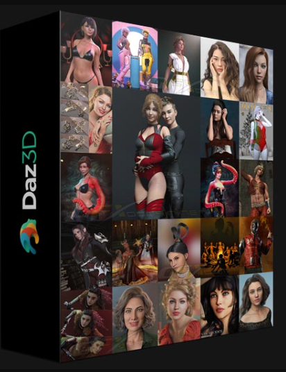 DAZ3D, POSER BUNDLE 2 NOVEMBER 2022