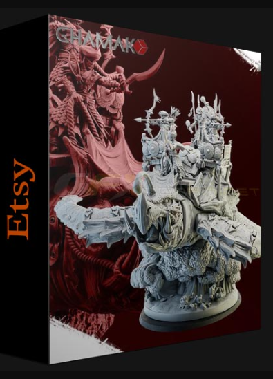 ETSY – GAMERA – ABYSS ELVES II – GHAMAK 3D PRINT MODELS