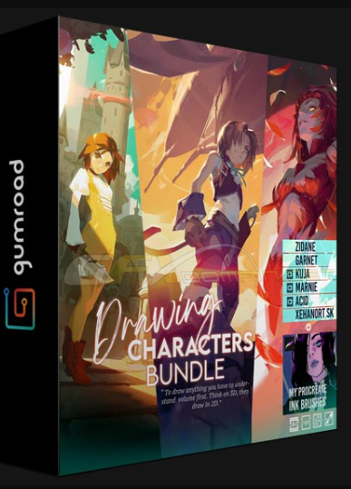 GUMROAD – DRAWING CHARACTERS BUNDLE