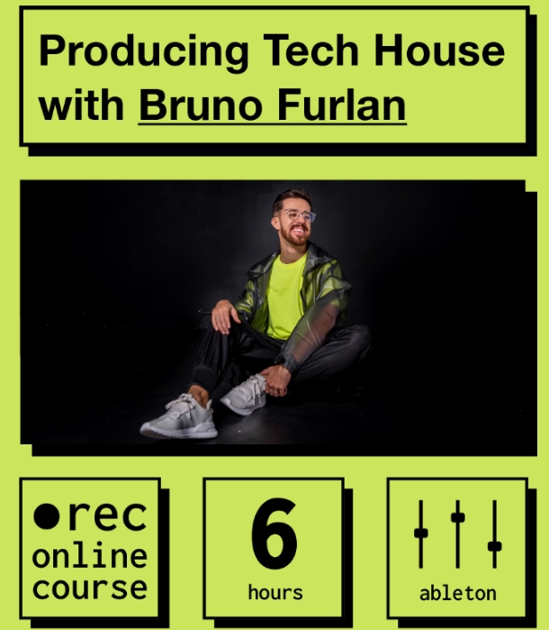 IO Music Academy Producing Tech House with Bruno Furlan [TUTORiAL]