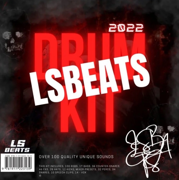 LSBEATS 2022 Drill Drumkit [WAV, DAW Presets]