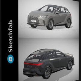 SKETCHFAB – LEXUS RX 450 2023 (Premium)