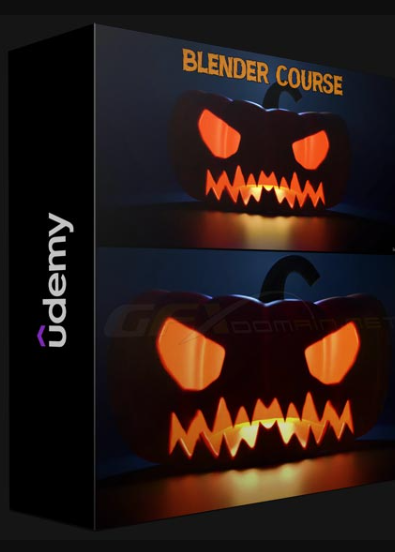 UDEMY – BLENDER 3D: CREATE A JACK-O’-LANTERN SCENE