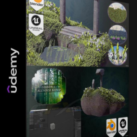 UDEMY – BLENDER TO UNREAL ENGINE 3D PLANTS AND VEGETATION (Premium)