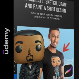 UDEMY – PROCREATE: SKETCH, DRAW, AND PAINT A SHIRT DESIGN (Premium)