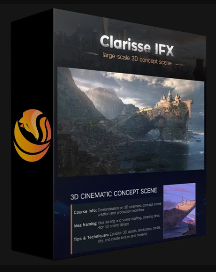 WINGFOX – CLARISSE IFX 3D LARGE SCALE CONCEPT ART CREATION WITH JONAS HASSIBI