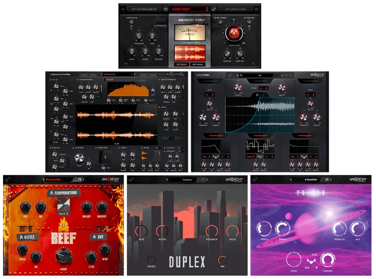 Anarchy Audioworx FX bundle v1.0 CE [WiN]