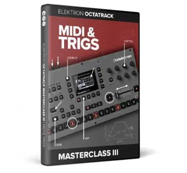 DVD-Lernkurs Octatrack Masterclass Teil 3 MIDI & Trigs [TUTORiAL]