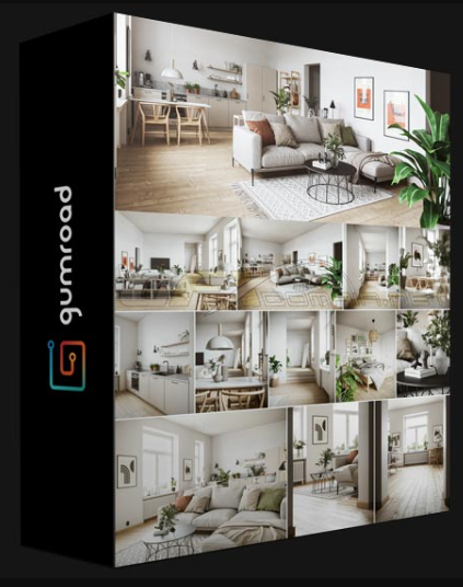 GUMROAD – ARCHVIZ INTERIOR MAKING OF