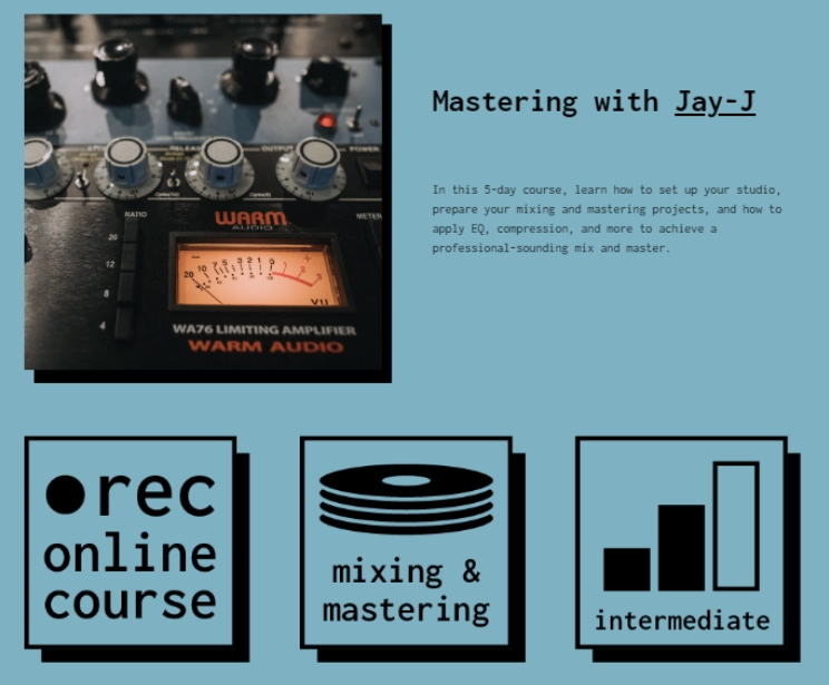 IO Music Academy Mastering with Jay-J [TUTORiAL]