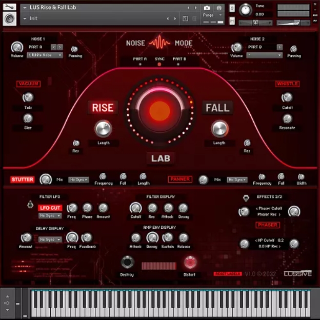 Lussive Audio Rise and Fall Lab v1.0 [KONTAKT]