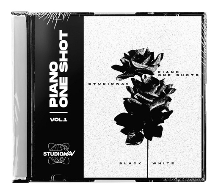 StudioWAV Black & White Piano One Shots Kit [WAV, MiDi, DAW Templates]