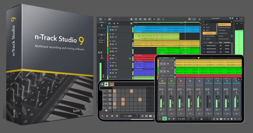 n-Track Studio Suite v9.1.7.6497 U2B [MacOSX]