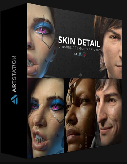 ARTSTATION – SKIN DETAILS KIT BY J HILL