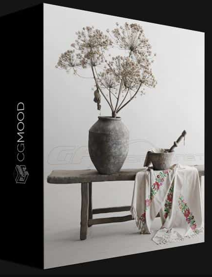 CGMOOD – DECORATIVE SET IN A RUSTIC STYLE