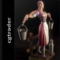 CGTRADER – ANNA – THE MILKMAID 3D PRINT MODEL (Premium)