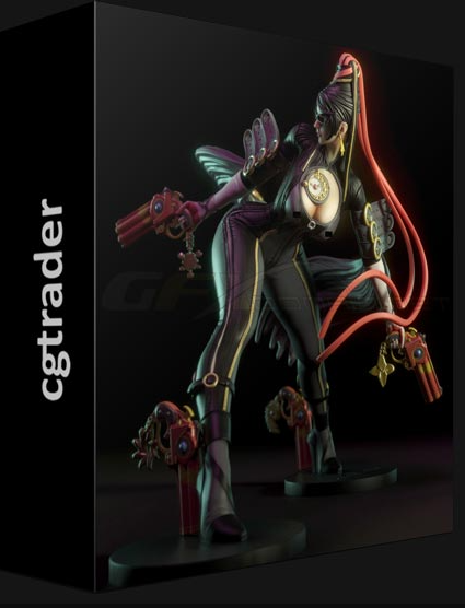 CGTRADER – BAYONETTA 3D PRINT MODEL