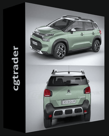 CGTRADER – CITROEN C3 AIRCROSS 2022 3D MODEL