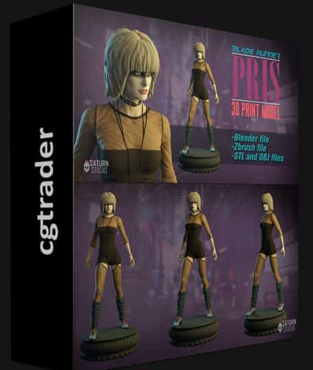 CGTRADER – PRIS BLADE RUNNER 3D PRINT MODEL 3D PRINT MODEL