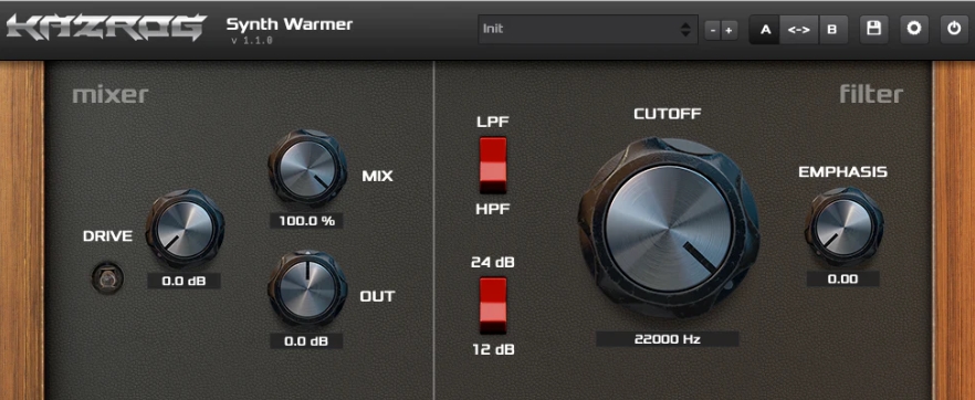 Kazrog Synth Warmer v1.1.5 [WiN, MacOSX]