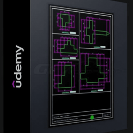 UDEMY – AUTOCAD 2D DRAWING PRACTICE EXERCISE COURSE FOR BEGINNERS (Premium)
