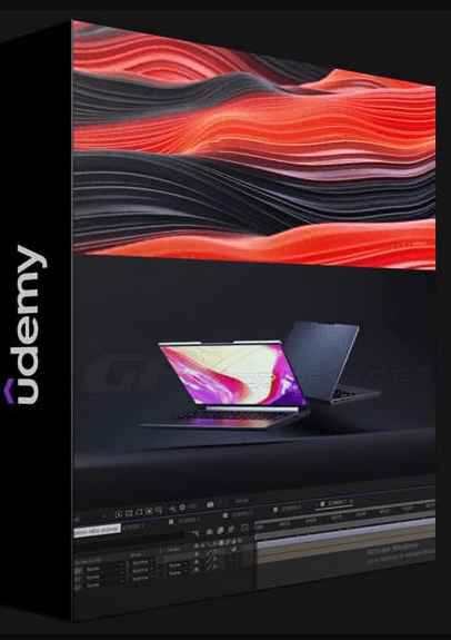 UDEMY – CINEMA 4D : HOW TO CREATE A 3D LAPTOP PROMO