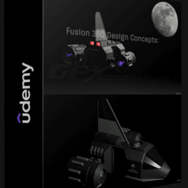 UDEMY – FUSION 360 DESIGN CONCEPT: SPACECRAFT (Premium)