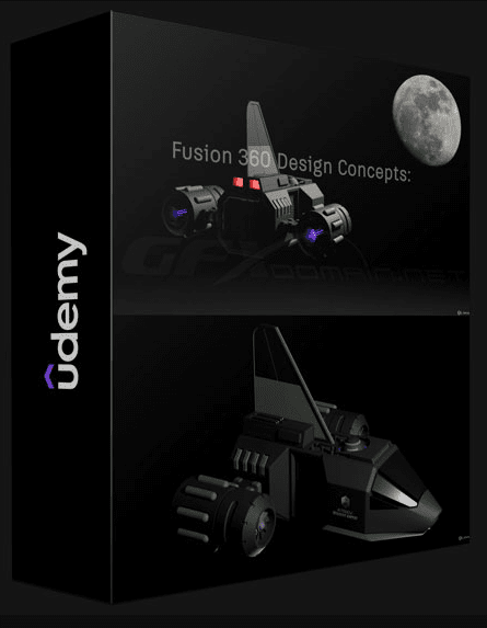 UDEMY – FUSION 360 DESIGN CONCEPT: SPACECRAFT