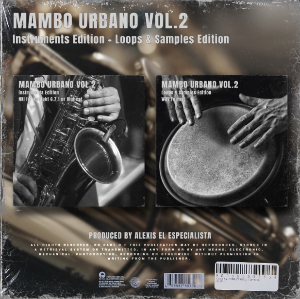 Alexis El Especialista MamboUrbano Vol.2 Bundle Edition [WAV, KONTAKT, DAW Templates]