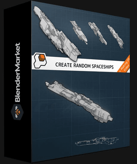 BLENDER MARKET – STARSHIP GENERATOR V1.1.0