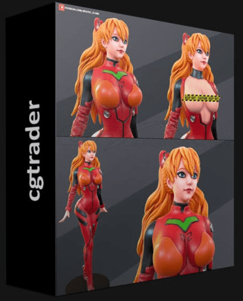 CGTRADER – ASUKA LANGLEY SOHRYU 3D PRINT MODEL